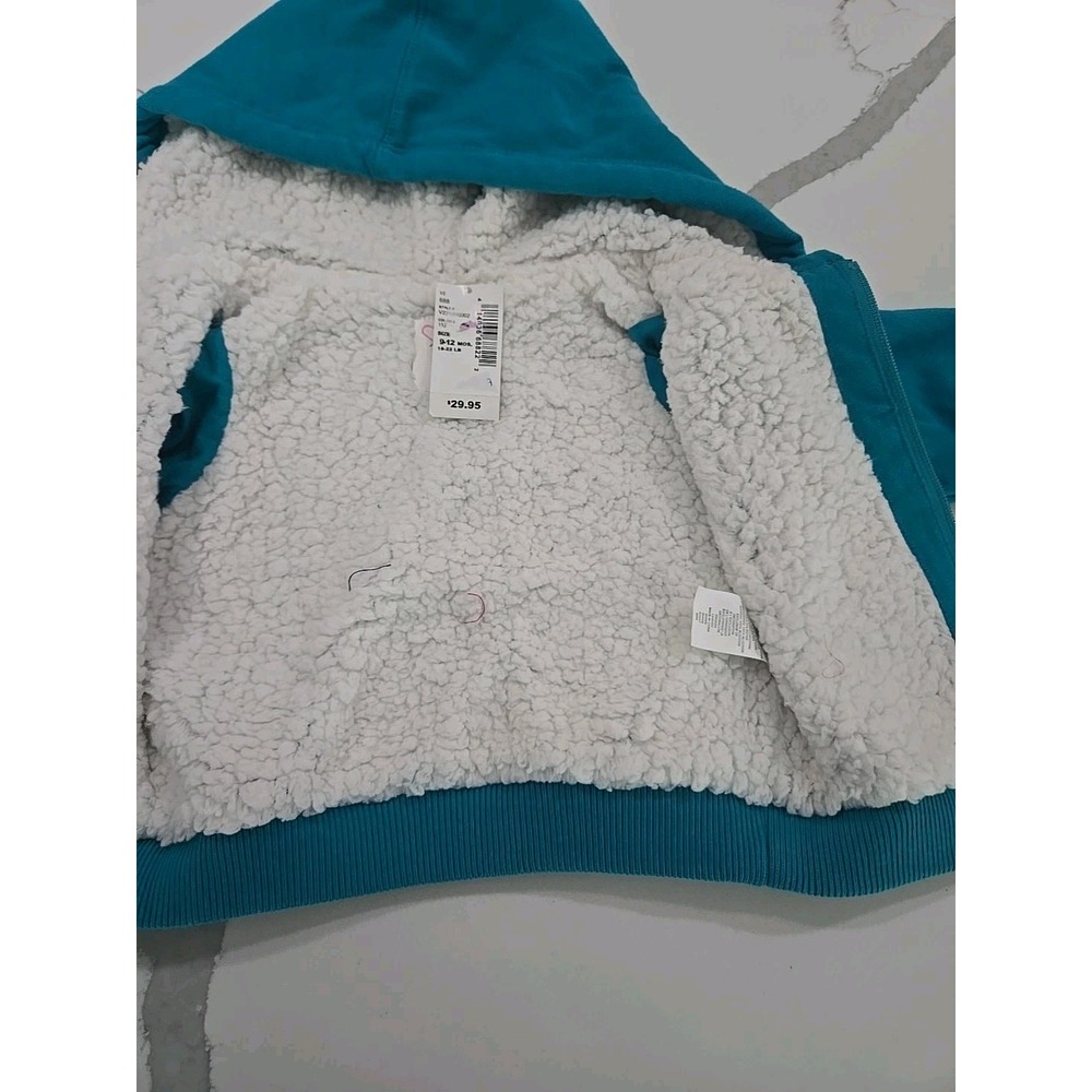 The Childrens Place Zip Up Hoodie Size 9-12 Months NWT - Picture 11 of 13